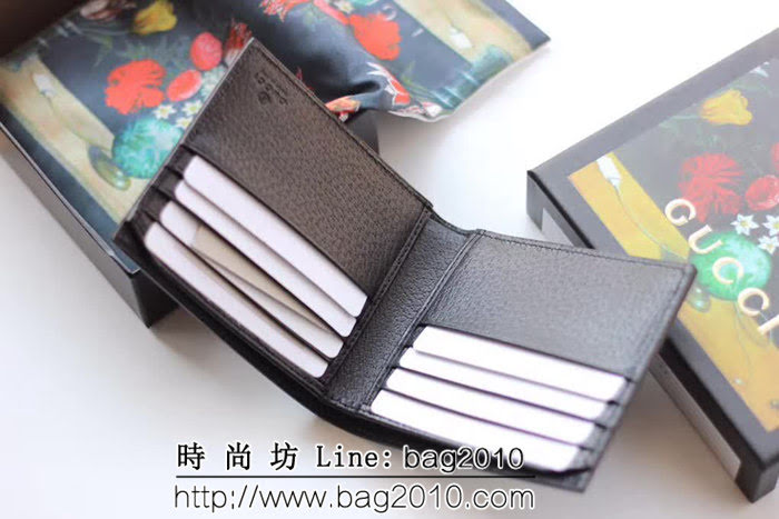 GUCCI古馳 全網獨家供貨 原廠材料 經典款 男士錢包 495055 WTG1764